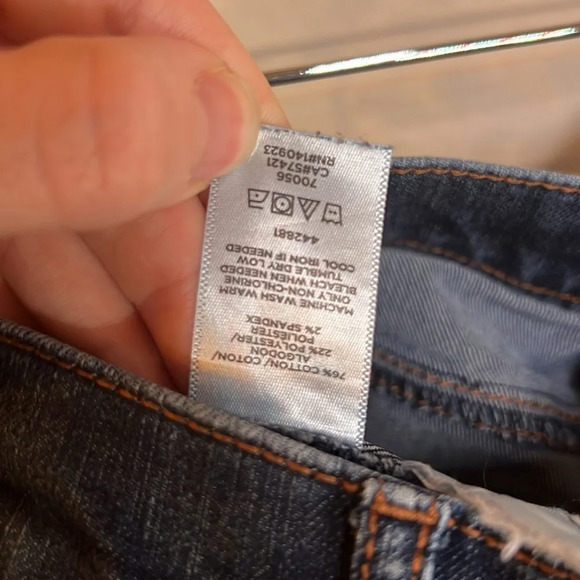 Loft Dark Wash Modern Skinny Ankle Cotton Stretch Jeans, Women’s Size 27 - Picture 7 of 7